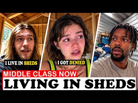 Watch Middle-Class Americans Who Can’t Afford Rent Move Into Sheds
